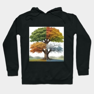 tree of four seasons Hoodie